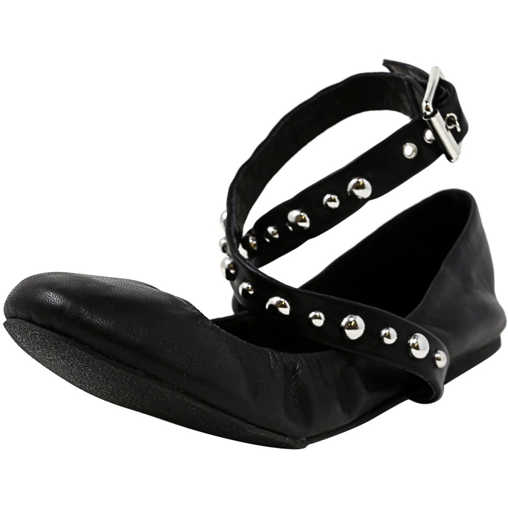 Steve Madden Mollie Leather Ballerina Flats y2k